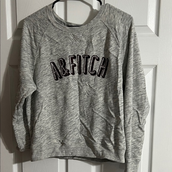 Abercrombie & Fitch Sweaters - Abercrombie & Fitch Heather Gray Crew Neck Sweater
